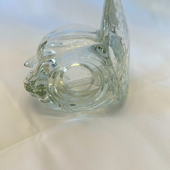 Vintage Avon Glass Turkey Votive Candle Holder Thanksgiving Decor - Picture 5 of 6